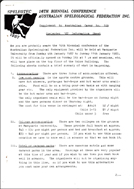 ASF 16th conference info sheet
