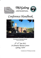 ASF 29th Conference Handbook Cover