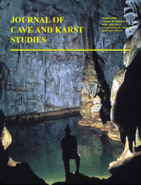 Journal of Cave and Karst Studies cover