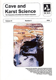Cave and Karst Science cover