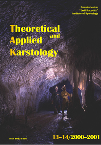 Theoretical and Applied Karstology cover